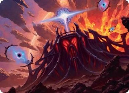 Secluded Starforge Art Card [Edge of Eternities Art Series]