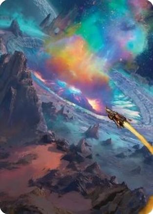 Meteor Crater Art Card [Edge of Eternities Art Series]