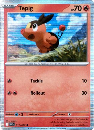 Tepig (011/086) [Miscellaneous Cards]