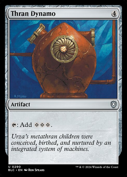 Thran Dynamo (BLC 290) [Bloomburrow Commander]