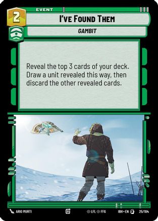 I've Found Them (25/104) (25/104) [Intro Battle: Hoth]