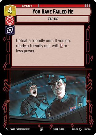 You Have Failed Me (95/104) (95/104) [Intro Battle: Hoth]