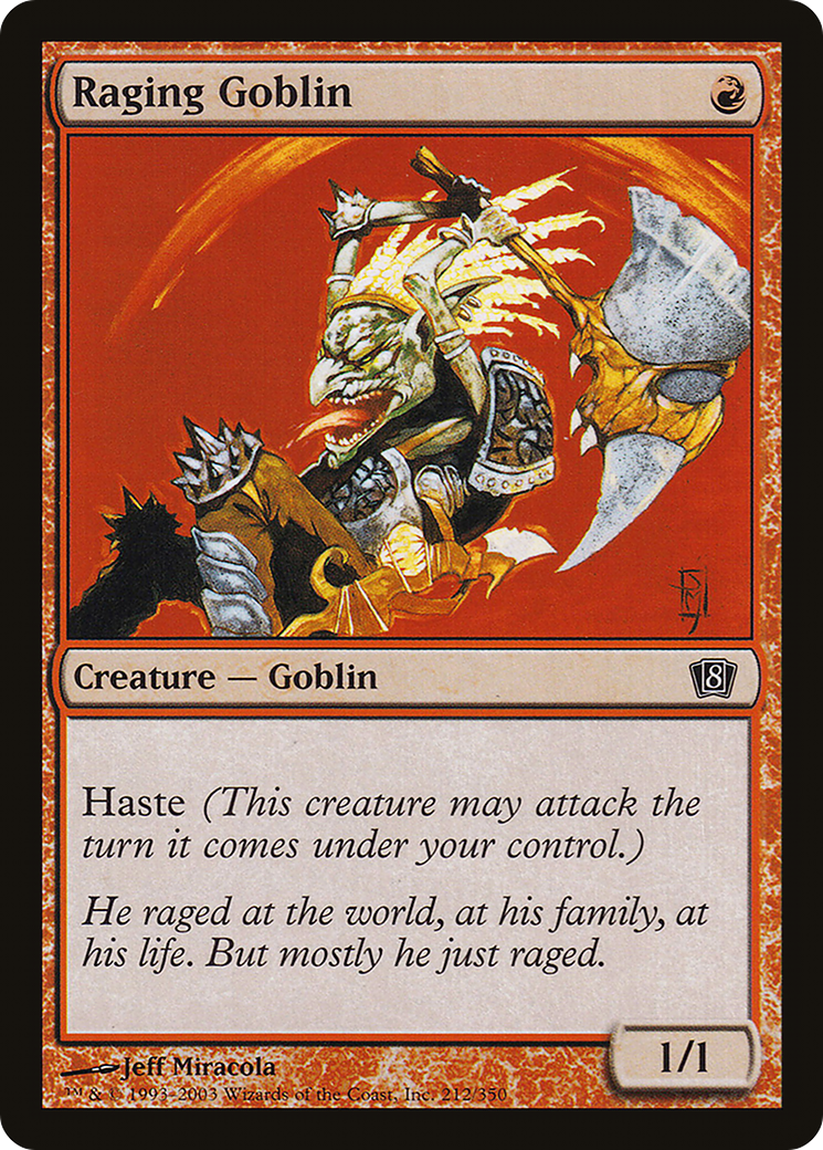 Raging Goblin [Eighth Edition]