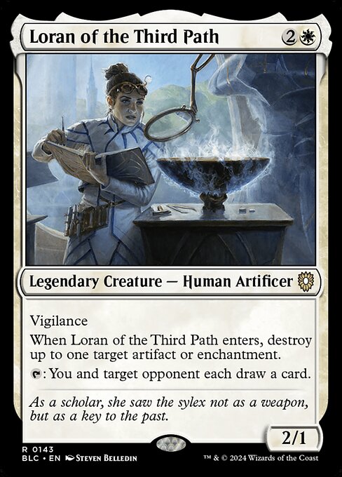 Loran of the Third Path (BLC 143) [Bloomburrow Commander]