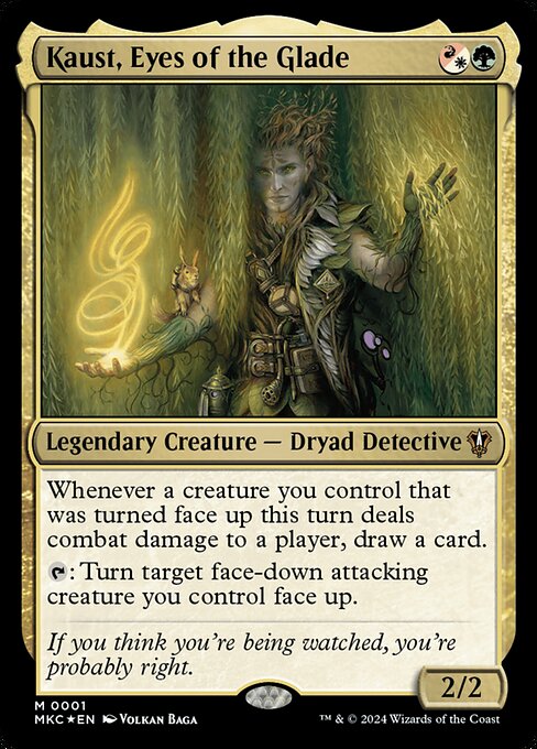 Kaust, Eyes of the Glade (MKC 1) [Murders at Karlov Manor Commander]
