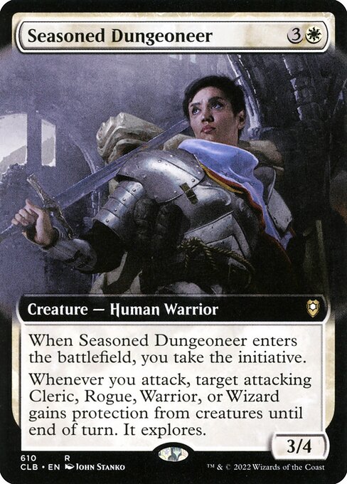Seasoned Dungeoneer (CLB 610) [Commander Legends: Battle for Baldur's Gate]