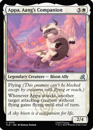 Appa, Aang's Companion [Avatar: The Last Airbender: Eternal-Legal]