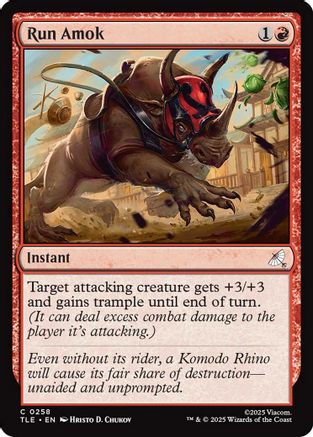 Run Amok [Avatar: The Last Airbender: Eternal-Legal]