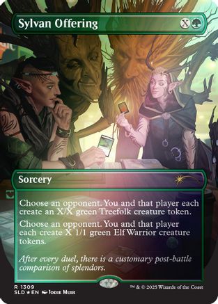 Sylvan Offering [Secret Lair Drop Series]
