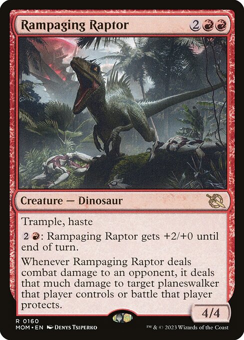 Rampaging Raptor (MOM 160) [March of the Machine]
