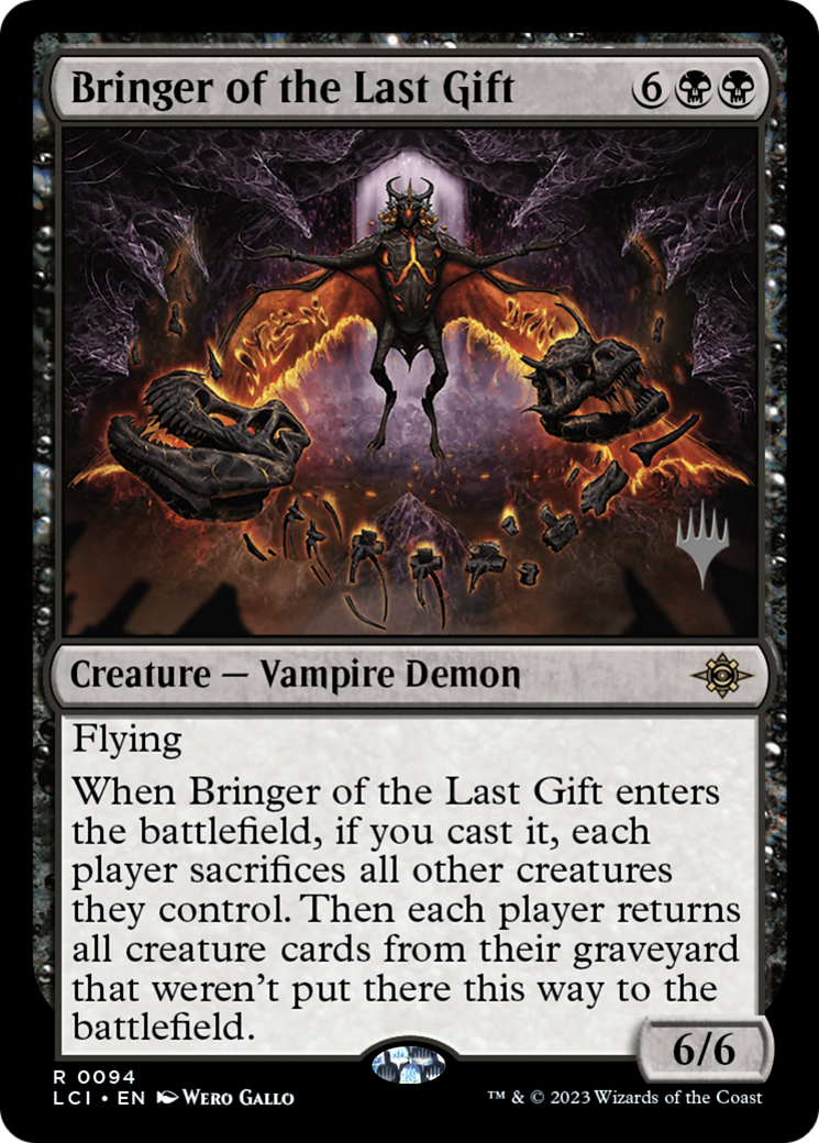 Bringer of the Last Gift (Promo Pack) [The Lost Caverns of Ixalan Promos]