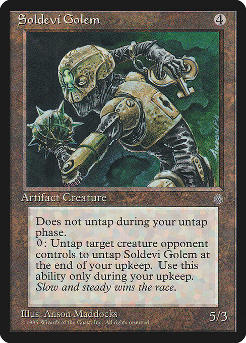 Soldevi Golem (ICE 338) [Ice Age]