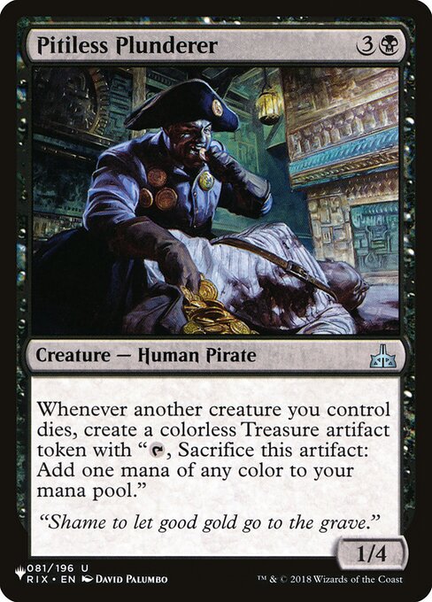 Pitiless Plunderer (PLST RIX-81) [The List]