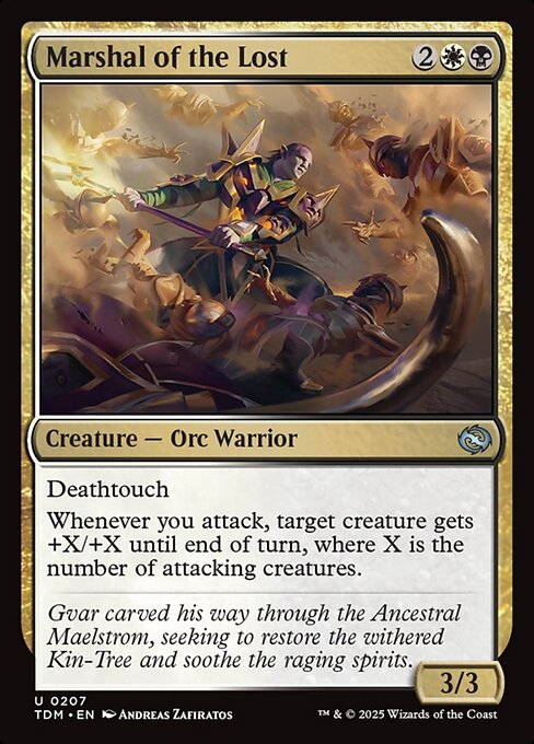 Marshal of the Lost (TDM 207) [Tarkir: Dragonstorm]