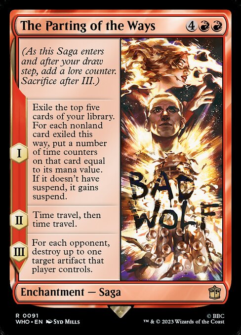 The Parting of the Ways (WHO 91) [Doctor Who]