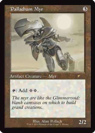 Palladium Myr (Retro Frame) [Standard Showdown Promos]