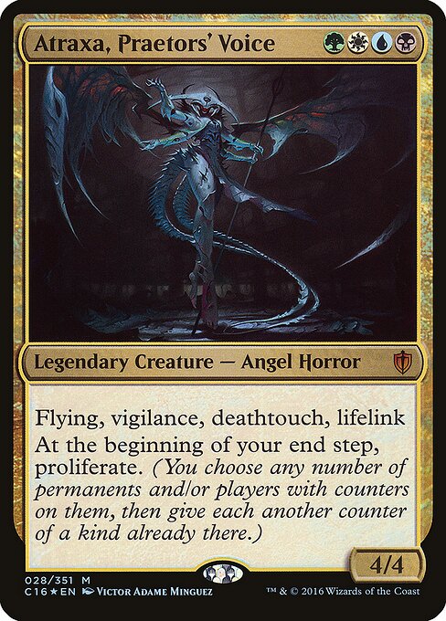 Atraxa, Praetors' Voice (OC16 28) [Commander 2016 Oversized]
