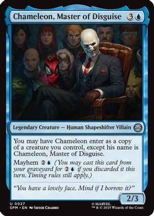 Chameleon, Master of Disguise [Marvel's Spider-Man]