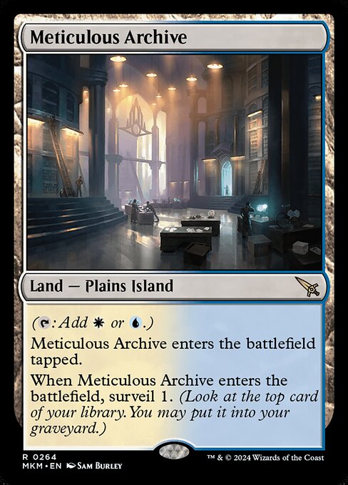 Meticulous Archive (MKM 264) [Murders at Karlov Manor]