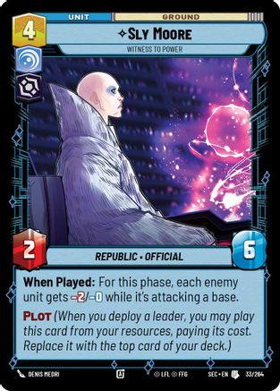 Sly Moore - Witness to Power (33/264) (33/264) [Secrets of Power]