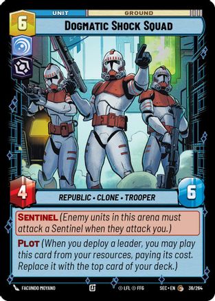 Dogmatic Shock Squad (36/264) (36/264) [Secrets of Power]