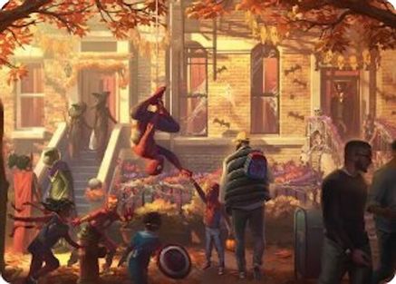 Friendly Neighborhood Art Card [Marvel's Spider-Man Art Series]