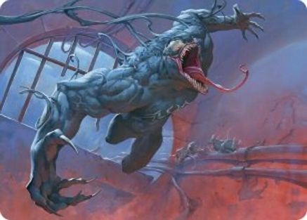 Venom, Evil Unleashed Art Card [Marvel's Spider-Man Art Series]