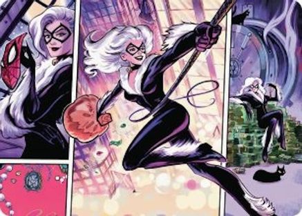 Black Cat, Cunning Thief Art Card [Marvel's Spider-Man Art Series]