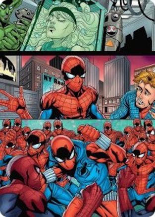 The Clone Saga Art Card [Marvel's Spider-Man Art Series]