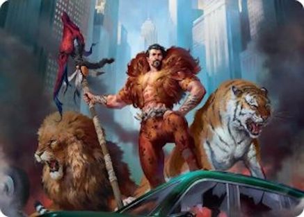 Kraven, Proud Predator Art Card [Marvel's Spider-Man Art Series]