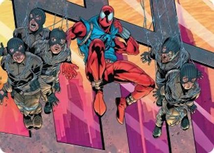 Scarlet Spider, Ben Reilly Art Card [Marvel's Spider-Man Art Series]