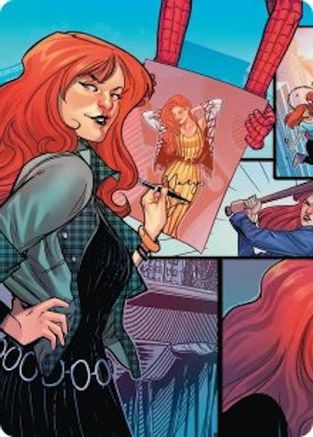Mary Jane Watson Art Card [Marvel's Spider-Man Art Series]