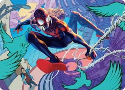 Spider-Man, Brooklyn Visionary Art Card [Marvel's Spider-Man Art Series]