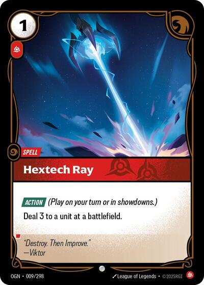 Hextech Ray (OGN 009/298) [Origins]
