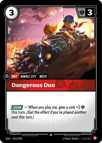 Dangerous Duo (OGN 016/298) [Origins]