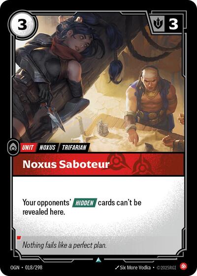 Noxus Saboteur (OGN 018/298) [Origins]