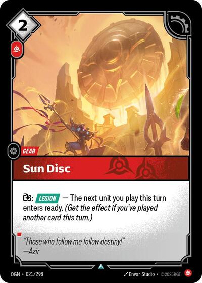 Sun Disc (OGN 021/298) [Origins]