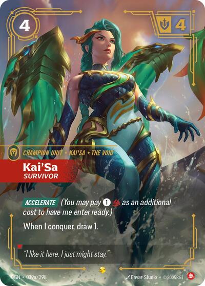 Kai'Sa - Survivor (OGN 039a/298) [Origins]