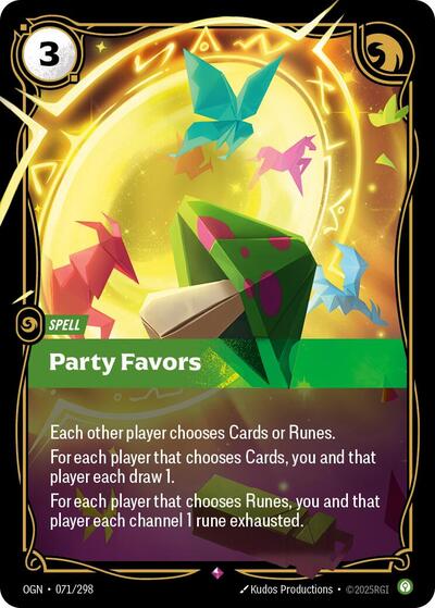 Party Favors (OGN 071/298) [Origins]