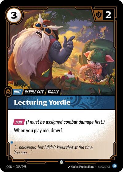Lecturing Yordle (OGN 087/298) [Origins]