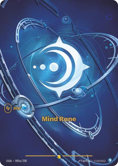 Mind Rune Alternate Art (OGN 089a/298) [Origins]