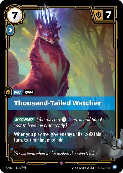Thousand-Tailed Watcher (OGN 116/298) [Origins]
