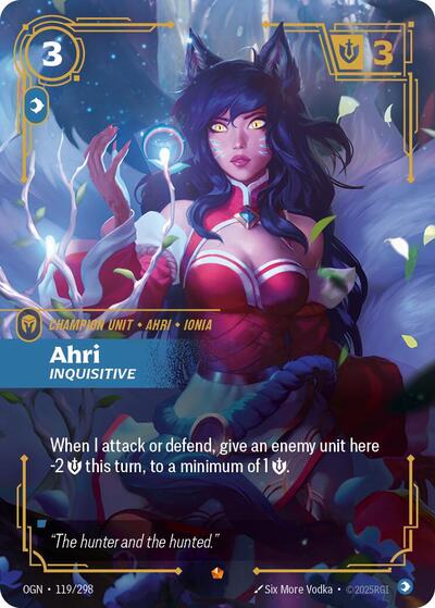 Ahri Inquisitive (OGN 119/298) [Origins]