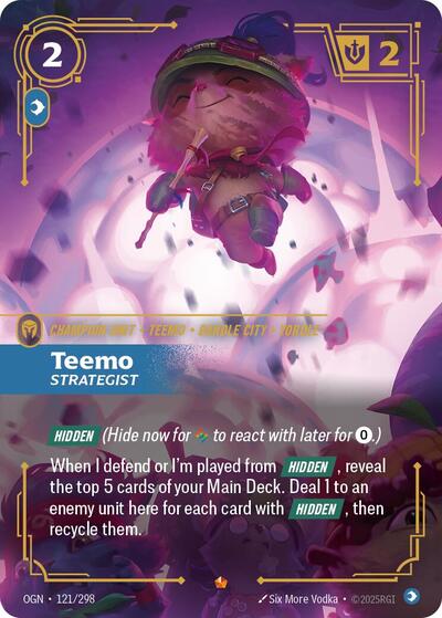 Teemo Strategist (OGN 121/298) [Origins]