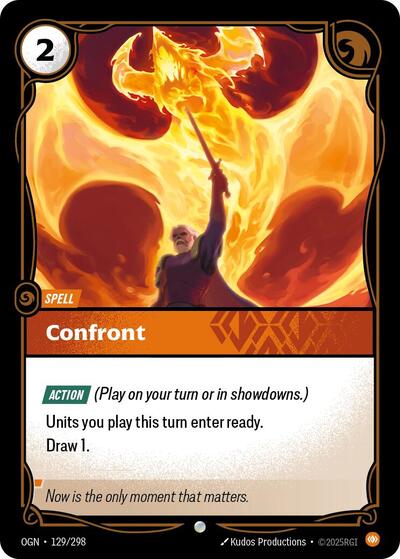 Confront (OGN 129/298) [Origins]
