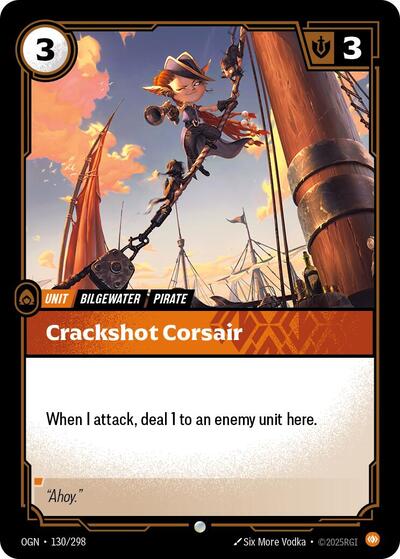 Crackshot Corsair (OGN 130/298) [Origins]