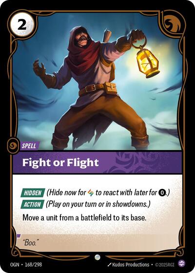 Fight or Flight (OGN 168/298) [Origins]