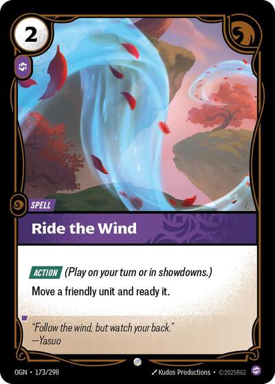 Ride The Wind (OGN 173/298) [Origins]