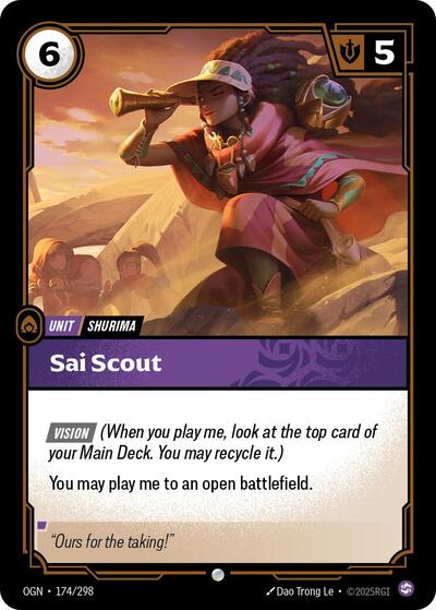 Sai Scout (OGN 174/298) [Origins]