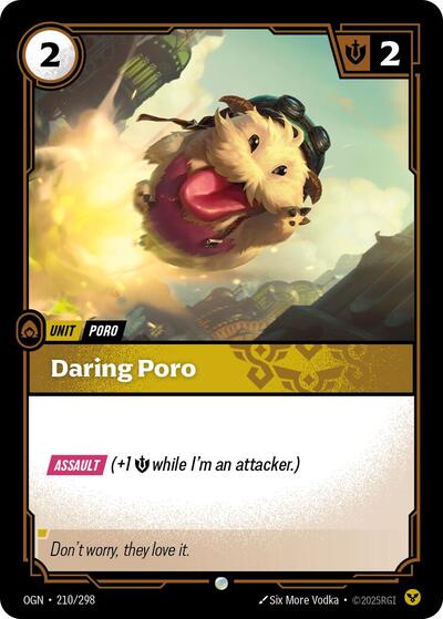Daring Poro (OGN 210/298) [Origins]